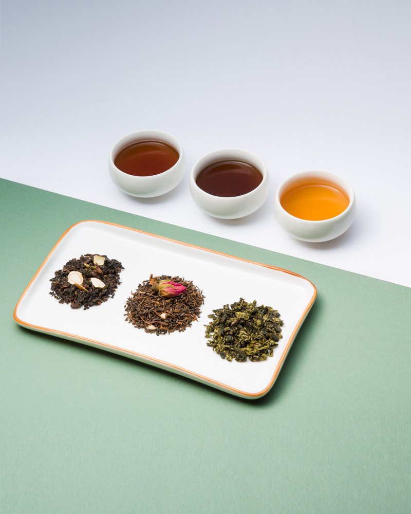 玫瑰花陈皮普洱茶 - 茶 - 纸 咖啡色