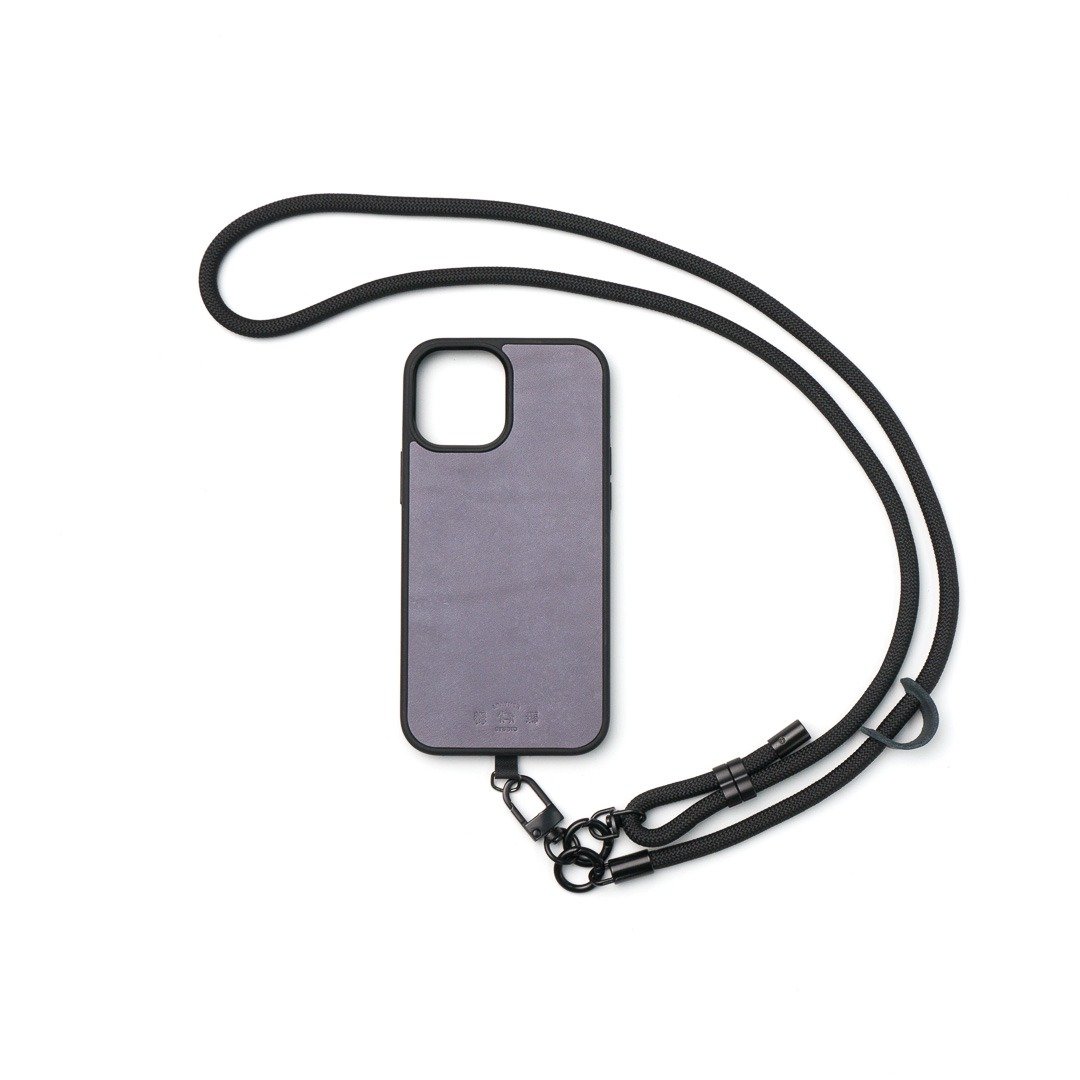 iPhone 12 全系列真皮手机壳挂绳组 自由选色 W3-023 - 手机壳/手机套 - 真皮 多色