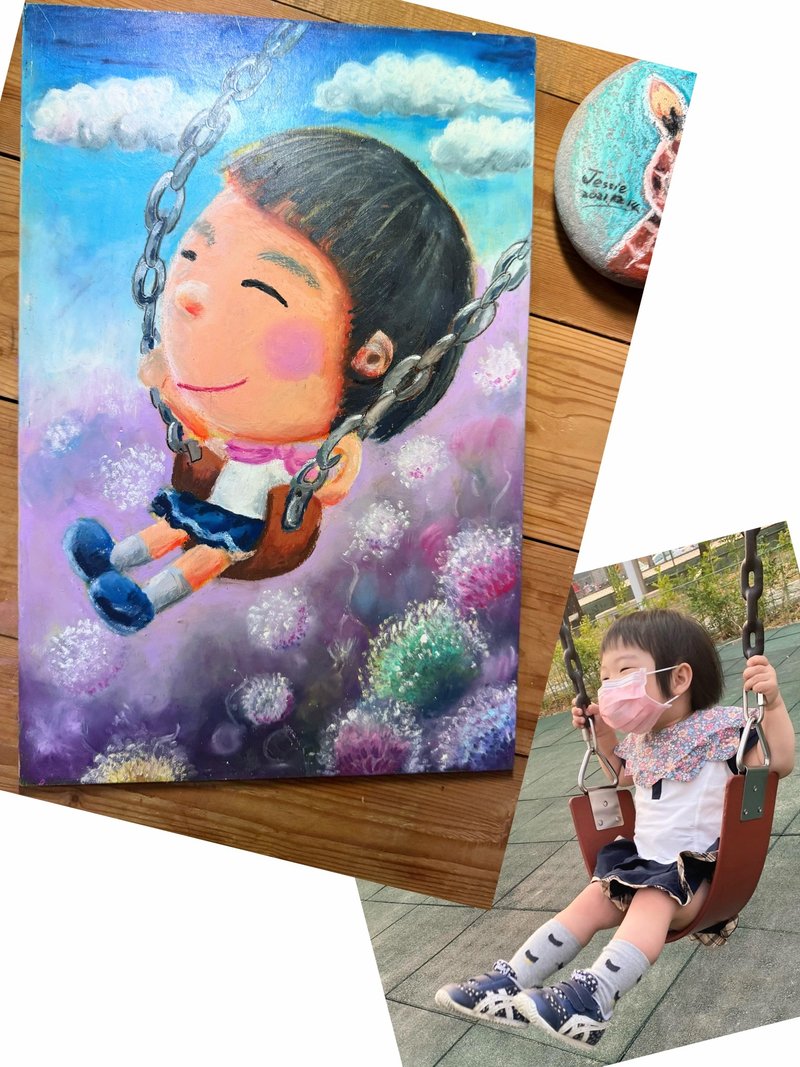 手绘定制Q版画作 - 海报/装饰画/版画 - 环保材料 