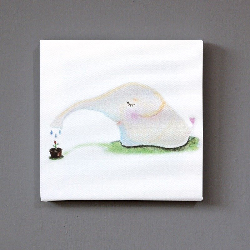 大象爱乐芬 动物无框画 复制画 壁饰 摆饰 - 墙贴/壁贴 - 防水材质 