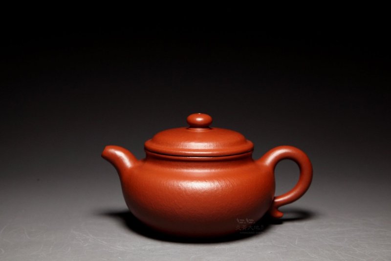 【仿古】 胖老板 龙山堂 传统手工   黄龙山朱泥大红袍 165cc - 茶具/茶杯 - 陶 咖啡色