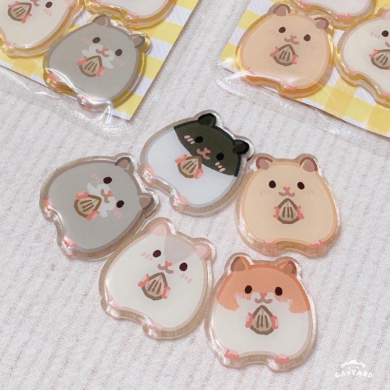 鼠鼠滴胶压克力强力磁铁 - 冰箱贴/磁贴 - 压克力 