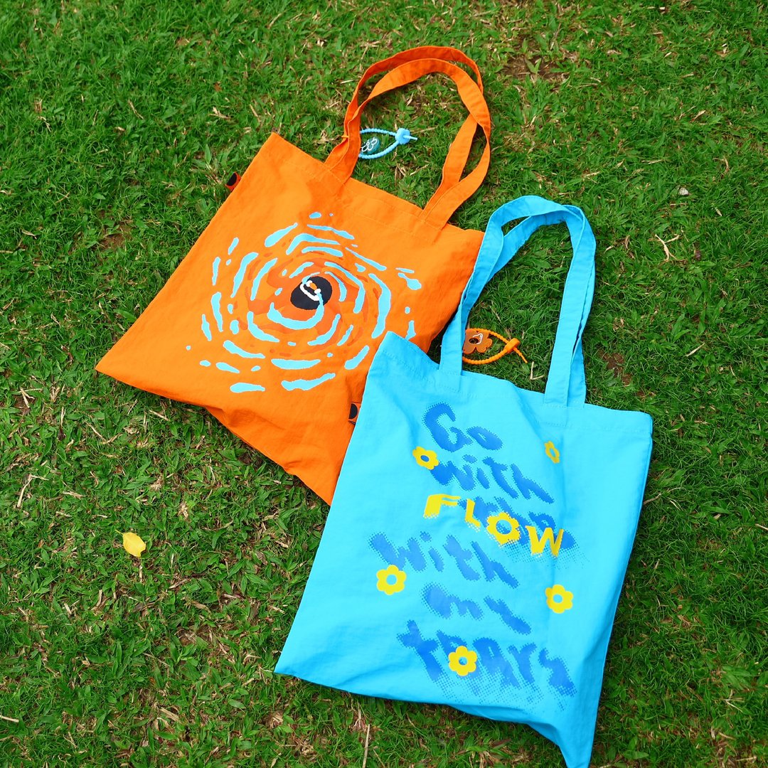 卖 bag My bag  双面印花尼龙防拨水环保袋 手提袋 购物袋 - 侧背包/斜挎包 - 聚酯纤维 