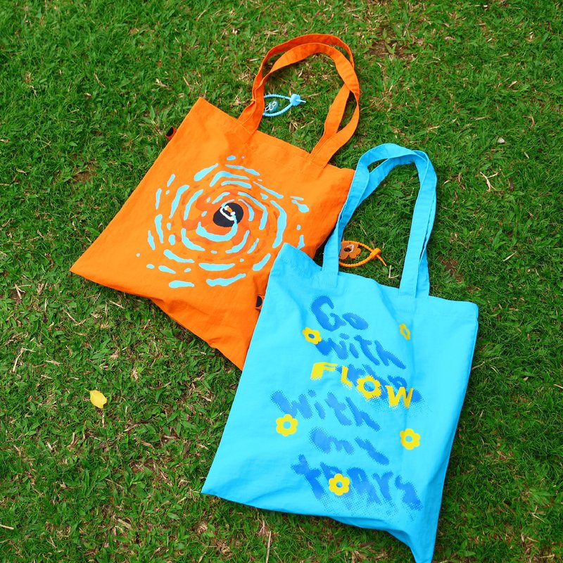 卖 bag My bag  双面印花尼龙防拨水环保袋 手提袋 购物袋 - 侧背包/斜挎包 - 聚酯纤维 