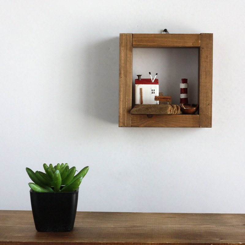 浮木内装-海浪和海鸥的声音-B084（盒装） - 摆饰 - 木头 