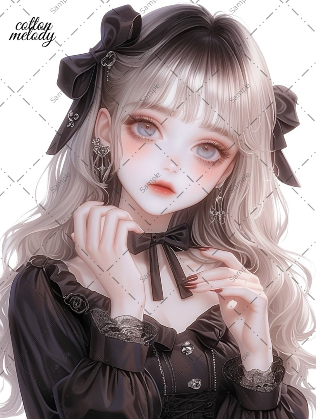 原创贴纸 no.1246 人物贴纸 原创贴纸 人物贴纸 女孩贴纸 原创人物贴纸 - 贴纸 - 纸 
