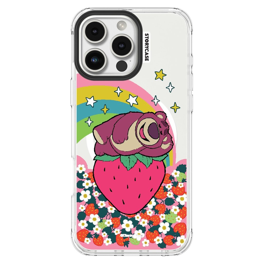 草莓熊派对 草莓诱惑 iPhone 16 手机壳 磁吸防撞保护壳 Lotso - 手机壳/手机套 - 其他材质 