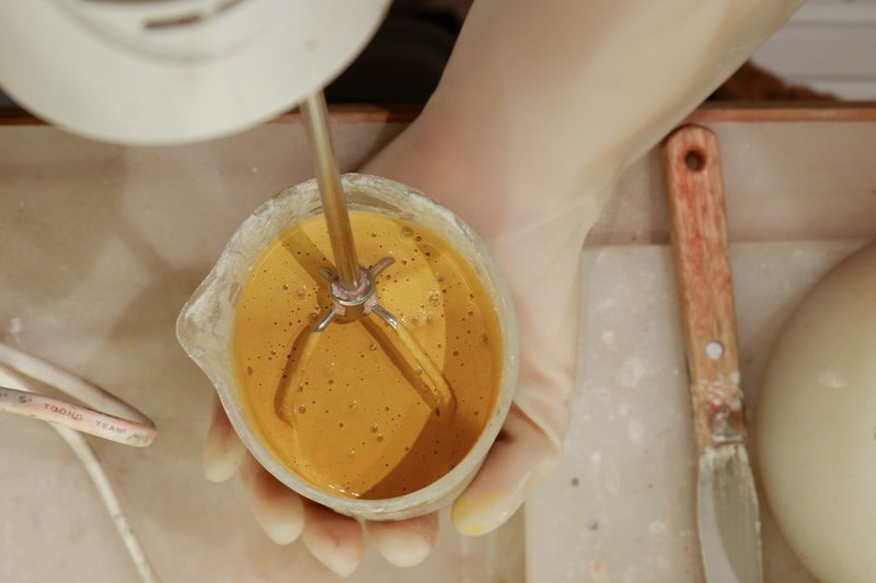 定制色 - 长脚的水泥盆(L) - 植栽/盆栽 - 水泥 多色