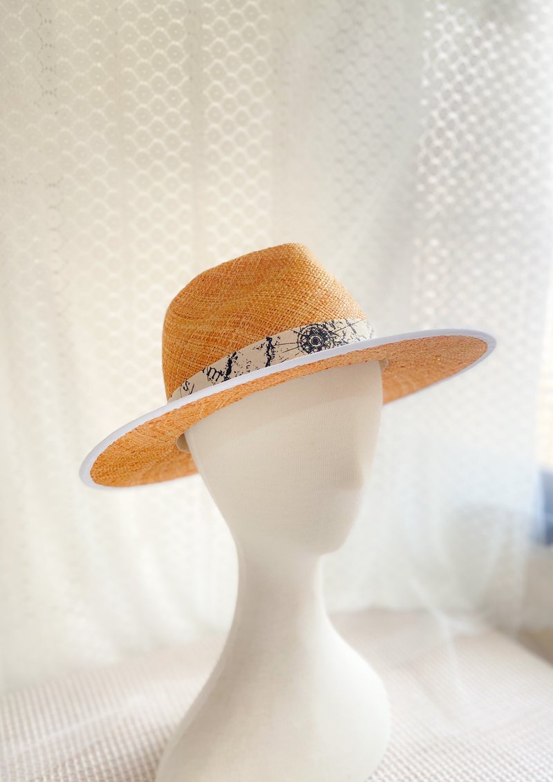 Straw hat 日本麦杆 - Rowen - 帽子 - 植物．花 