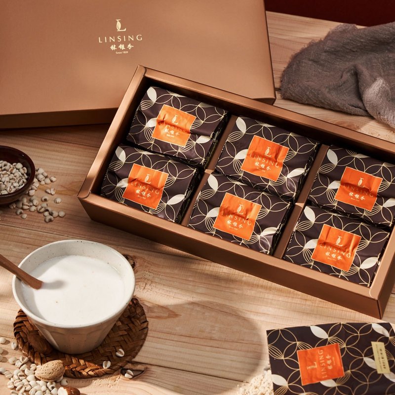 【LINSING林银杏官方直营】经典杏仁薏仁粉-甜600g(100gx6包) - 健康/养生 - 其他材质 