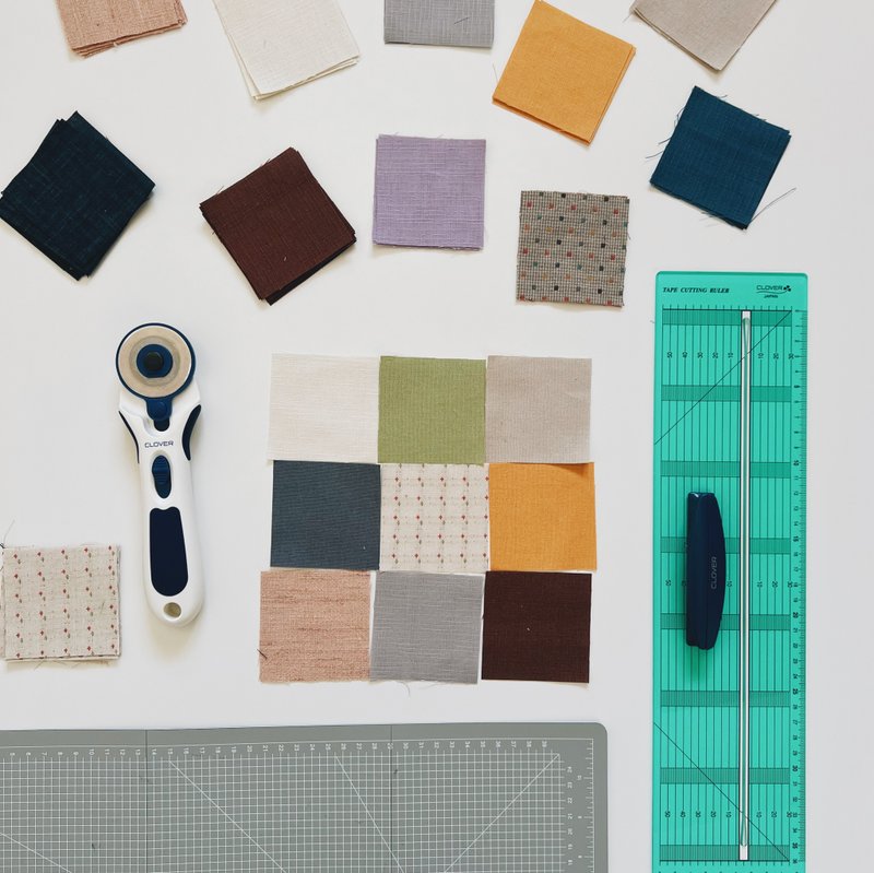 裁刀拼布一日课 拉链包技巧 一对一教学 - 编织/羊毛毡/布艺 - 棉．麻 