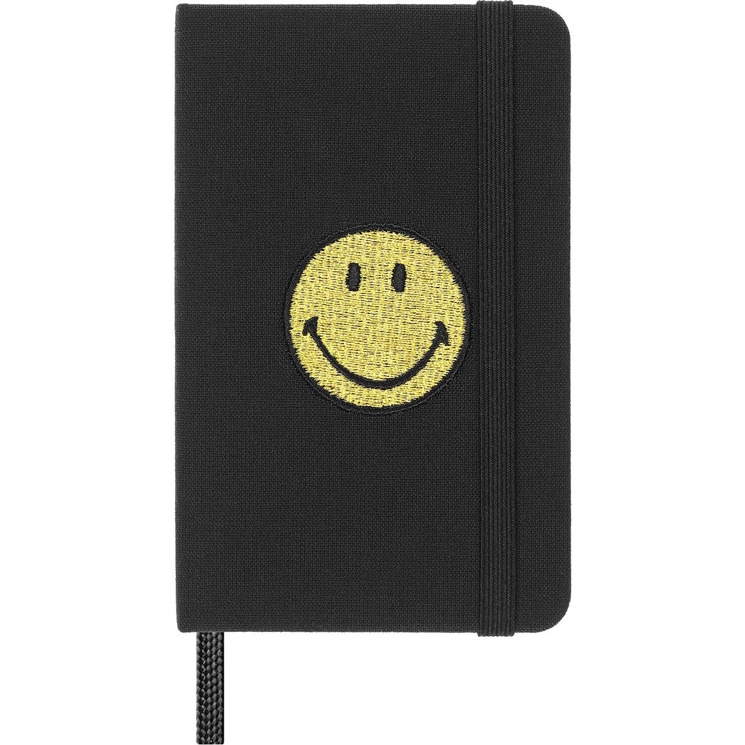 _勿上架_MOLESKINE SMILEY 布面 无时效手帐 L型 - 笔记本/手帐 - 纸 黑色