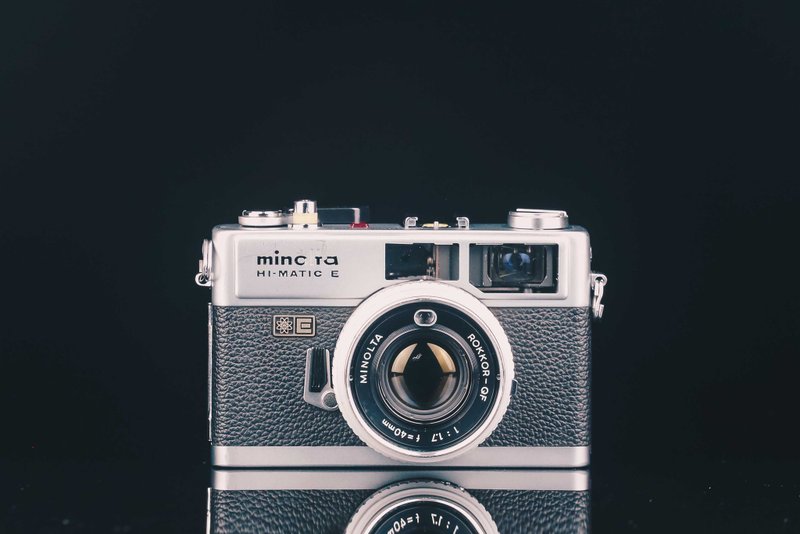 MINOLTA HI-MATIC E #4198 #135底片相机 - 相机 - 其他金属 