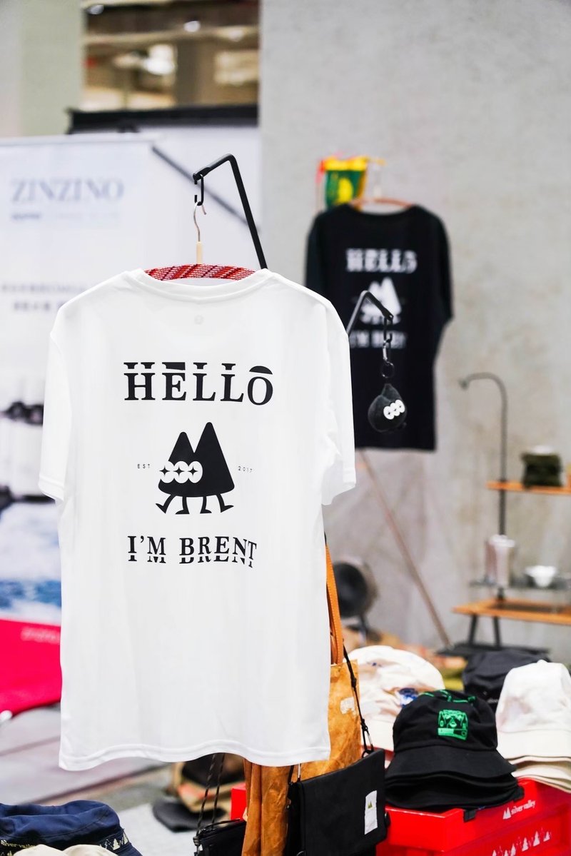 My name is Brent 山谷冒险Tee - 其他 - 聚酯纤维 白色