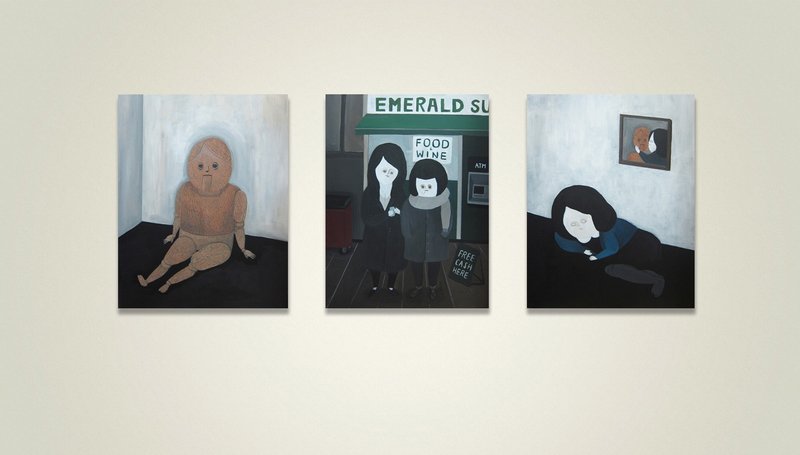 Special Stories Series 压克力 原画作 油画布 - 海报/装饰画/版画 - 其他材质 