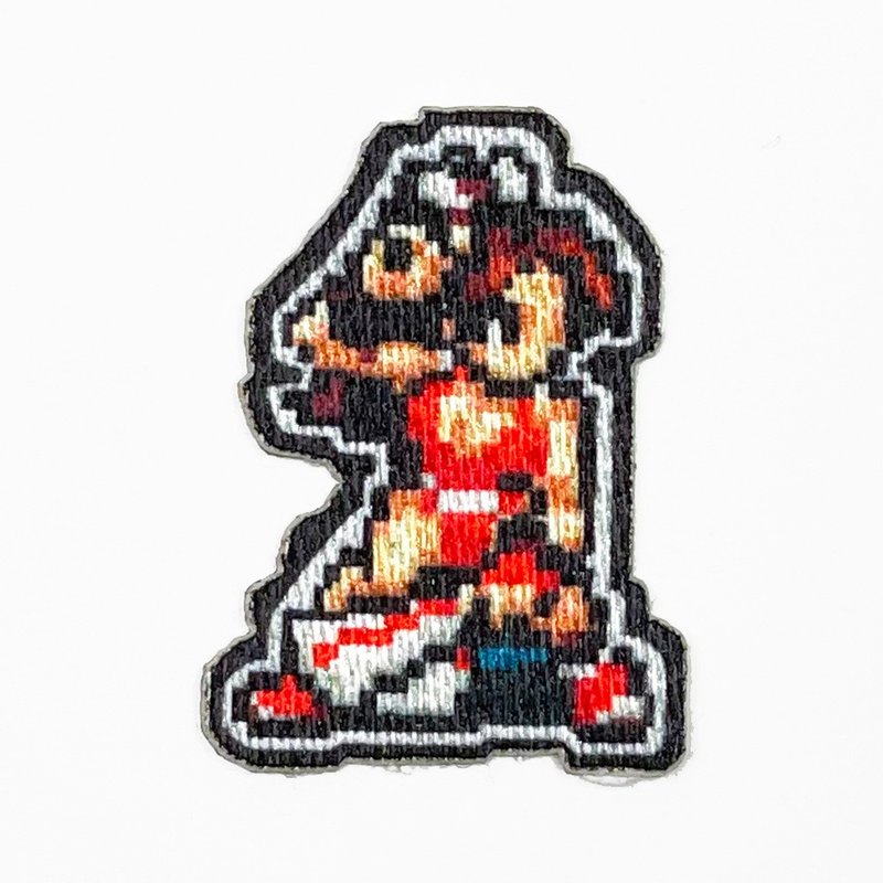 SNK&EGG 不知火舞 MAI SHIRANUI  仿绣布章 - 徽章/别针 - 聚酯纤维 