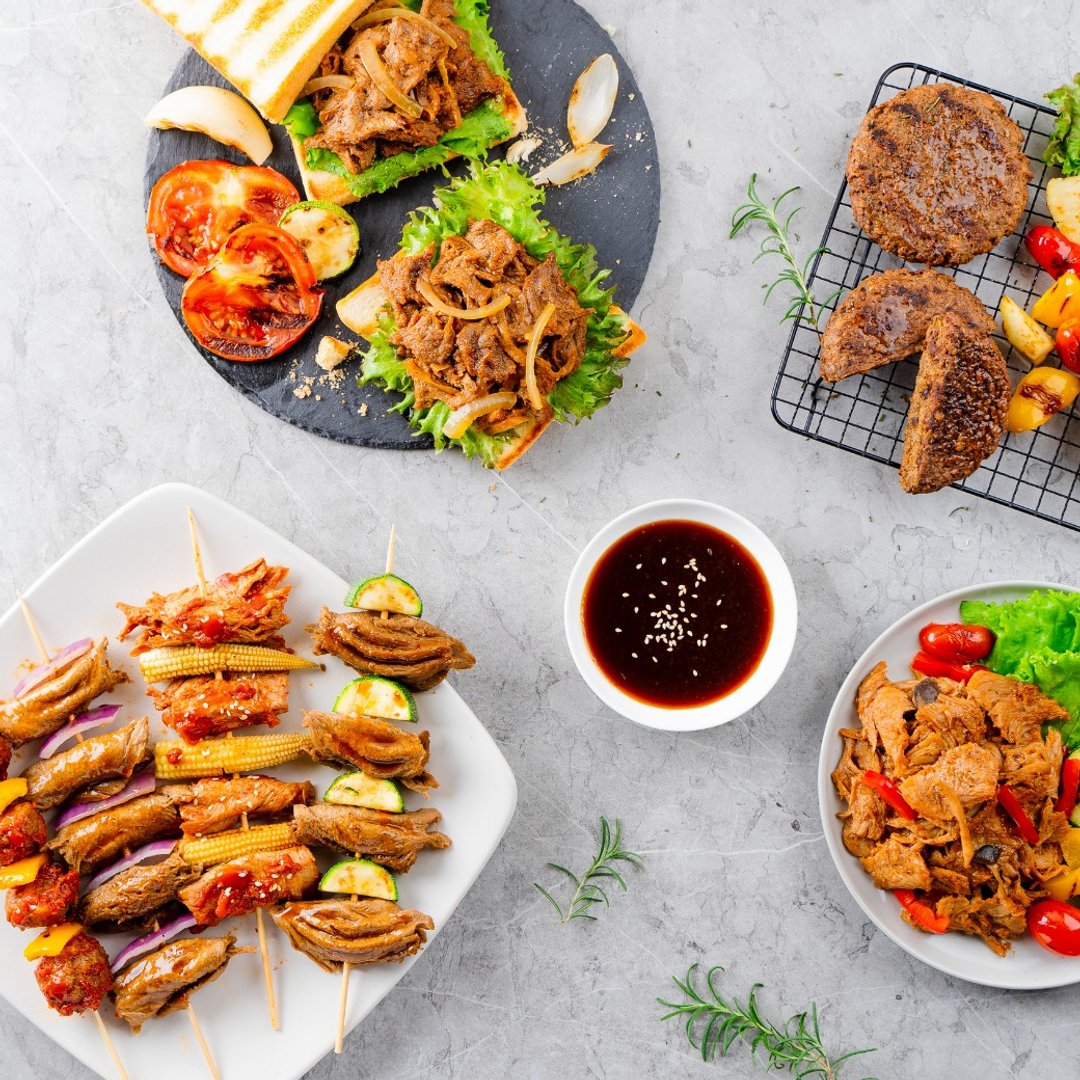 中秋优植肉烧烤趴(内附9包) (3-4人份) - 料理包 - 新鲜食材 