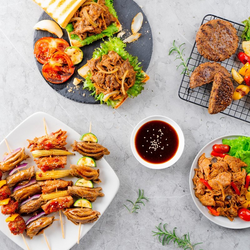 中秋优植肉烧烤趴(内附9包) (3-4人份) - 料理包 - 新鲜食材 