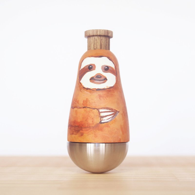 闻森笛 – 慢慢树懒 卡祖笛 KAZOO 公仔 - 吉他/乐器 - 木头 咖啡色