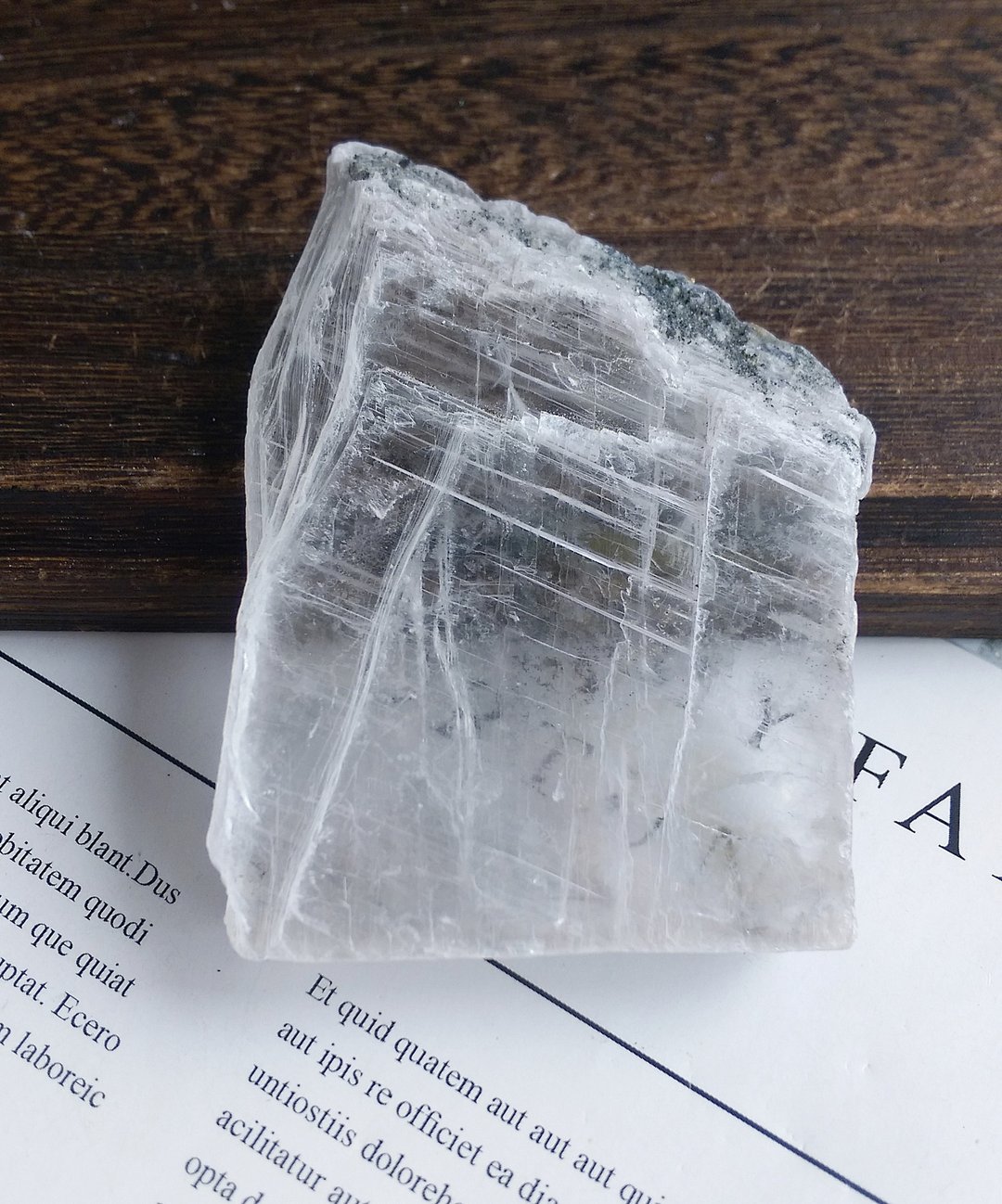 Selenite 赞比亚产地 透石膏 天然矿石 原矿 - 摆饰 - 其他材质 