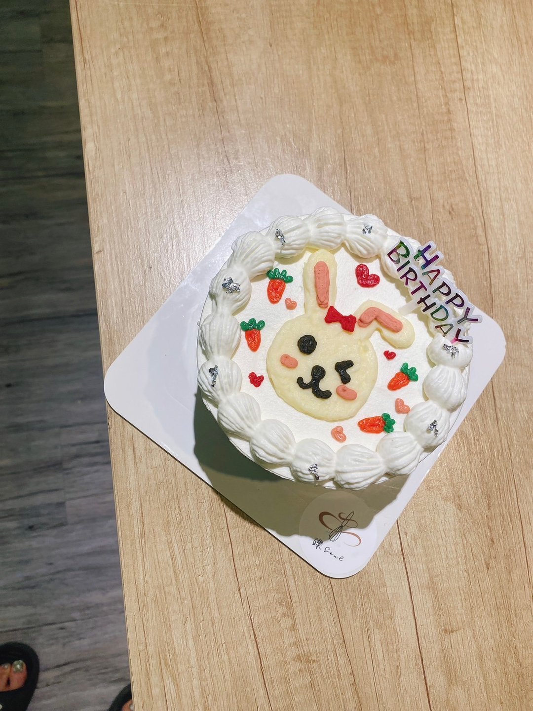综合水果裸蛋糕 兔子 动物绘图 定制化蛋糕 铄甜点 生日蛋糕 - 蛋糕/甜点 - 新鲜食材 
