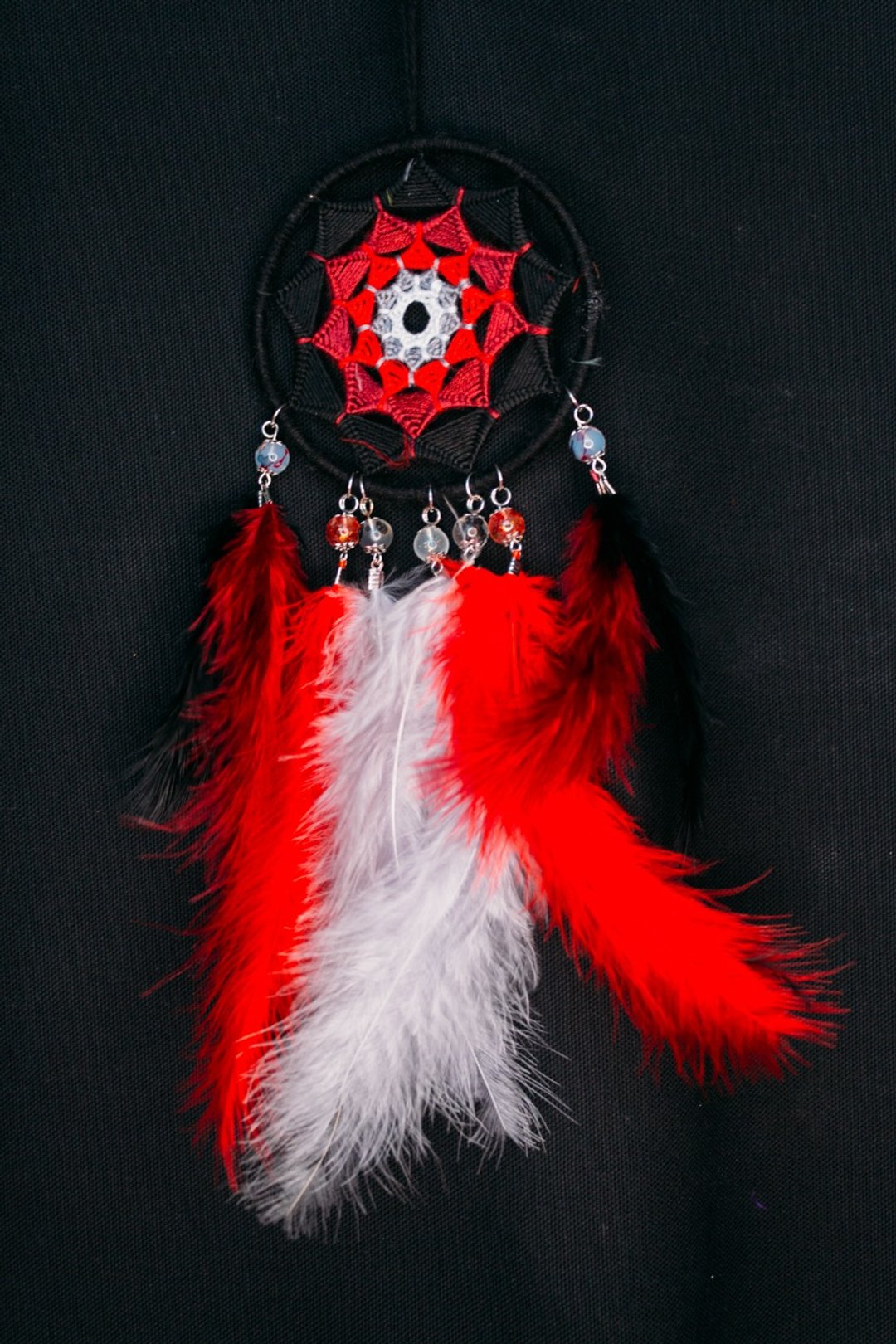 纯手工捕梦网 Handmade Dreamcatcher－【配色－鲜血】 - 摆饰 - 其他材质 红色