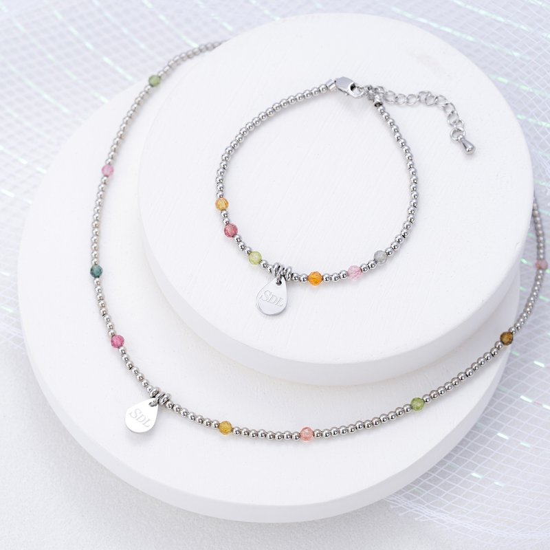 玺悦 | 独家设计款水晶手链 | 项链 D28001 - 手链/手环 - 水晶 多色