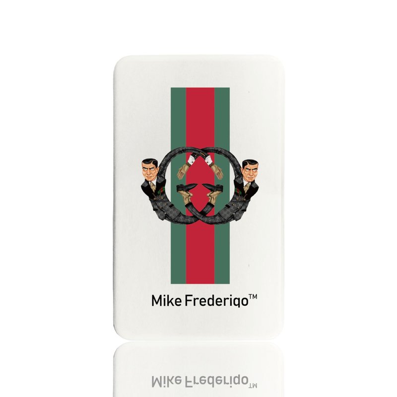 【Mike Frederiqo】 正版授权 磁吸无线充 PD快速充电 GUCCIO 白 - 充电宝/传输线 - 塑料 白色