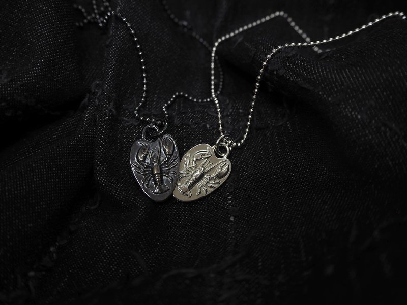 The Lobster-龙虾纯银短链 - 项链 - 纯银 