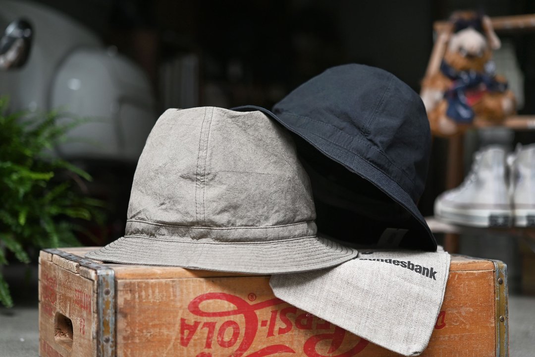 HIGHER cotton linen mountain hat  / 日本亚麻山丘帽 - 帽子 - 棉 多色