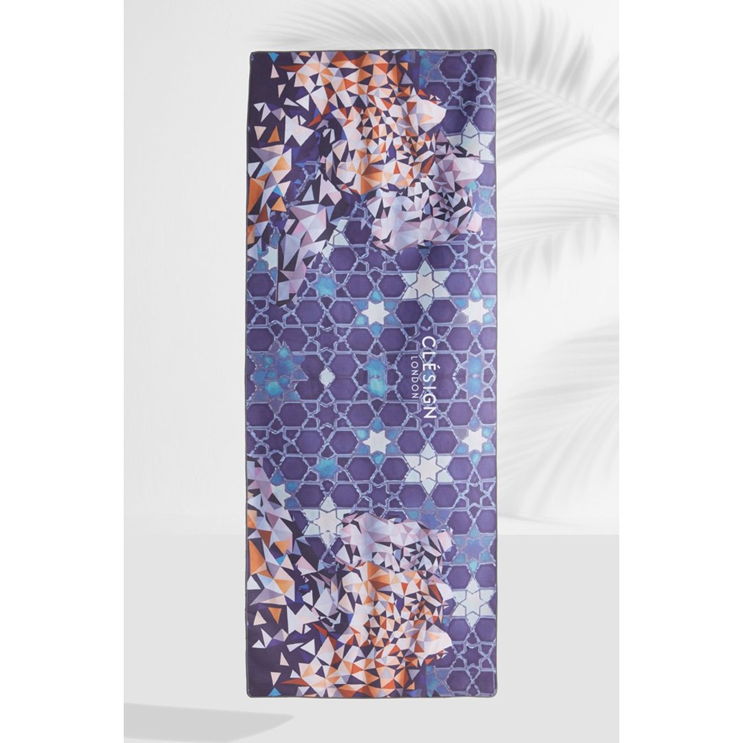 【Clesign】OSE YOGA TOWEL 瑜珈铺巾 - D19 Kurakurau - 瑜珈垫 - 聚酯纤维 多色