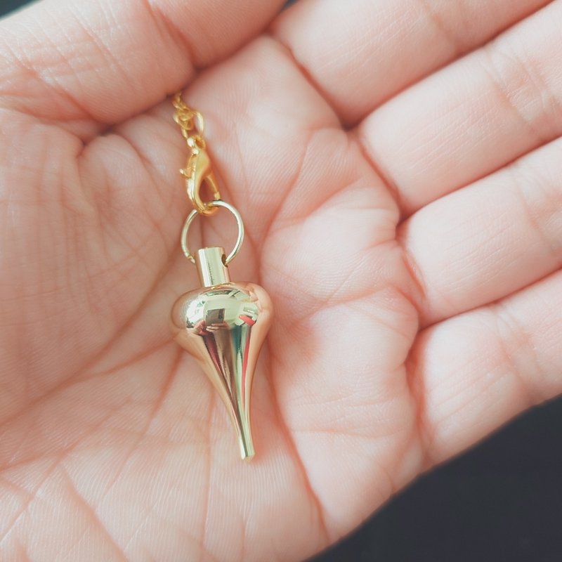 金属灵摆 Pendulum (金色) - 项链 - 其他金属 卡其色
