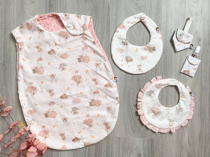 公主的梦境无尾熊 防踢被 围兜兜 弥月礼 - 其他 - 棉．麻 