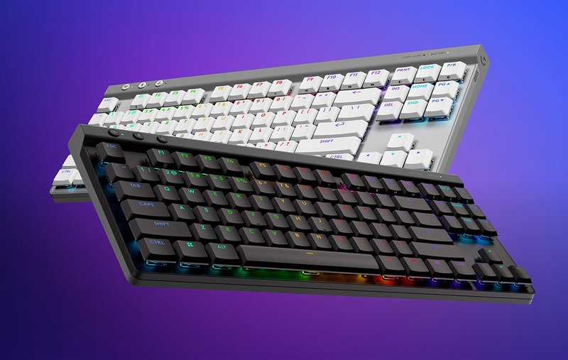 罗技 Logitech G G515 LIGHTSPEED TKL 轻薄无线机械式电竞键盘 - 电脑配件 - 塑料 