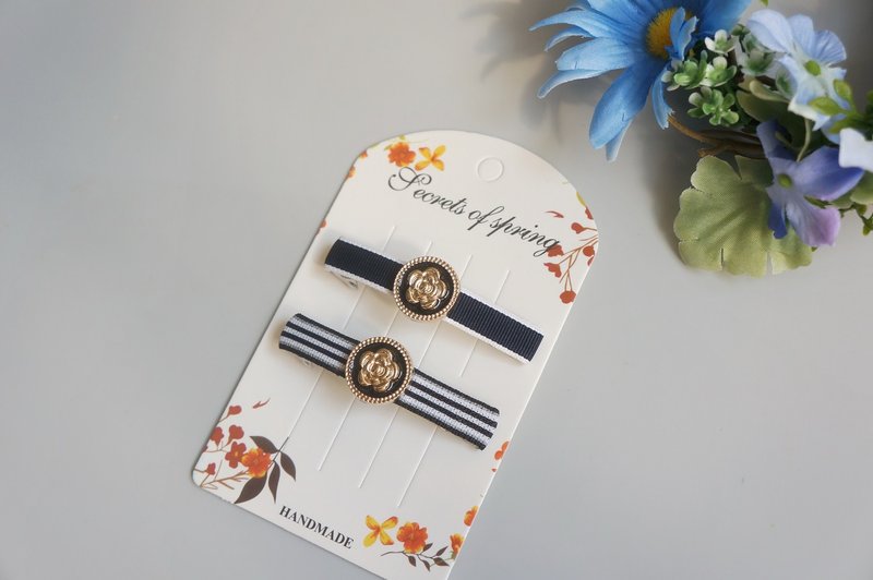 F2-自动夹弹簧夹(S)- 公主夹发夹浏海夹侧夹/马尾夹 - 发饰 - 其他材质 多色