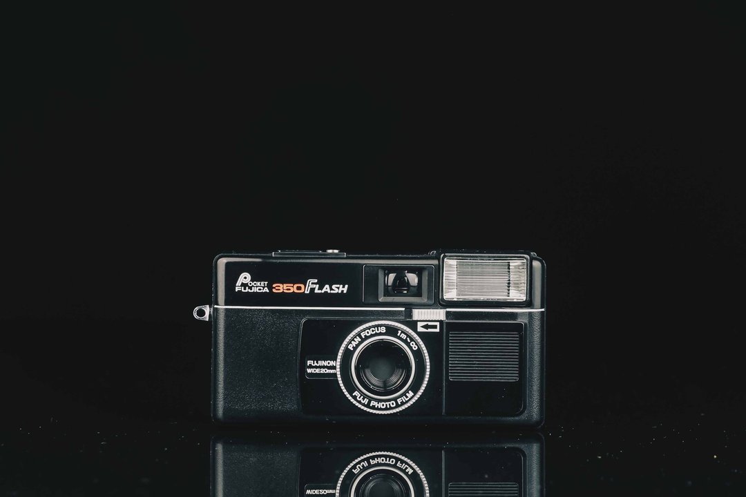 FUJICA POCKET 350 FLASH #3094 #110底片相机 - 相机 - 其他金属 黑色