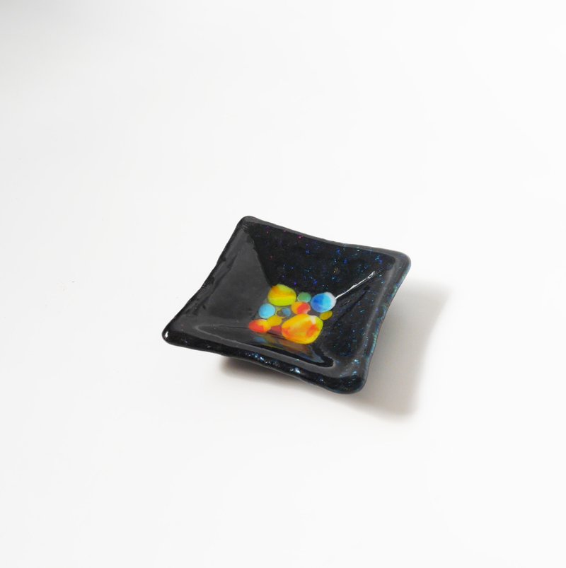 Bubble 童趣系列 -SQ10_003bk - 盘子/餐盘/盘架 - 玻璃 黑色