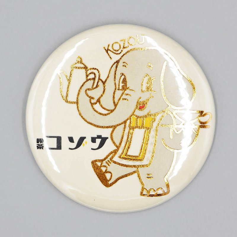 Obiwan 胸章 咖啡小象 - 其他 - 其他材质 金色