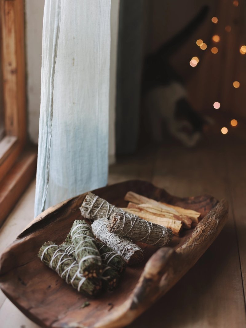 净化香草杖 | 秘鲁圣木 - 香薰/精油/线香 - 其他材质 