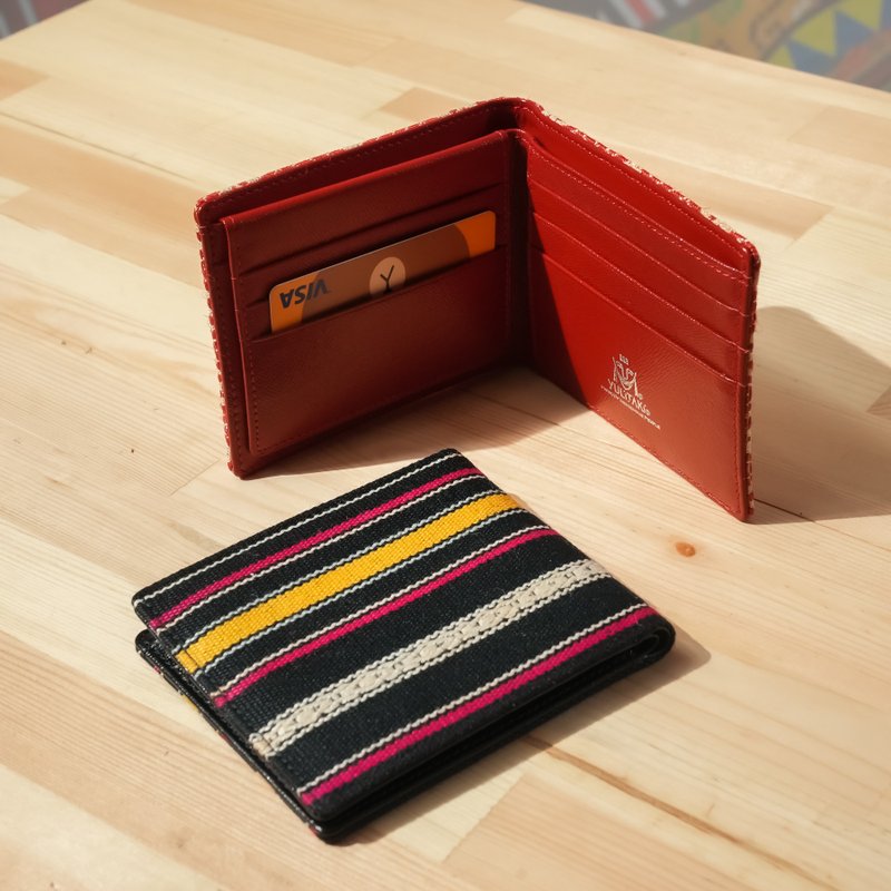【原风艺站】男用织布短夹 | 原住民 族服 台湾印象 - 皮夹/钱包 - 人造皮革 