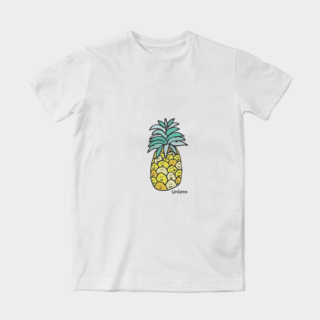 中性短袖T-Shirt 土凤梨 by UNIPON | A050UT003 - 女装 T 恤 - 棉 