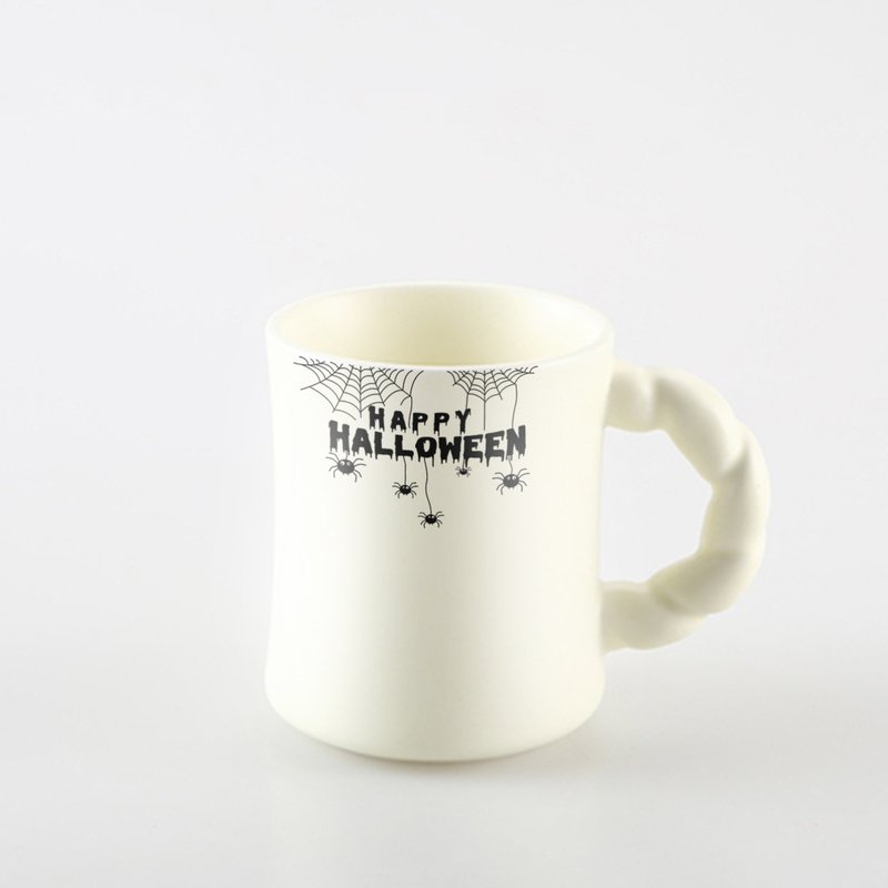 【万圣节主题】个性陶瓷杯马克杯早餐杯喝水杯家用咖啡杯  定制化 - 咖啡杯/马克杯 - 陶 白色