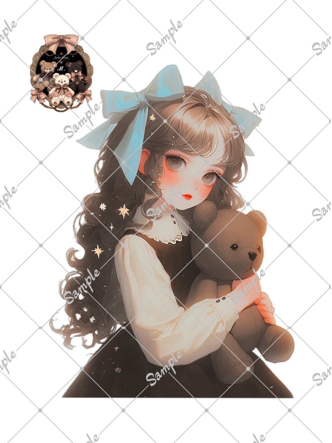原创人物贴纸 - 贴纸 - 纸 
