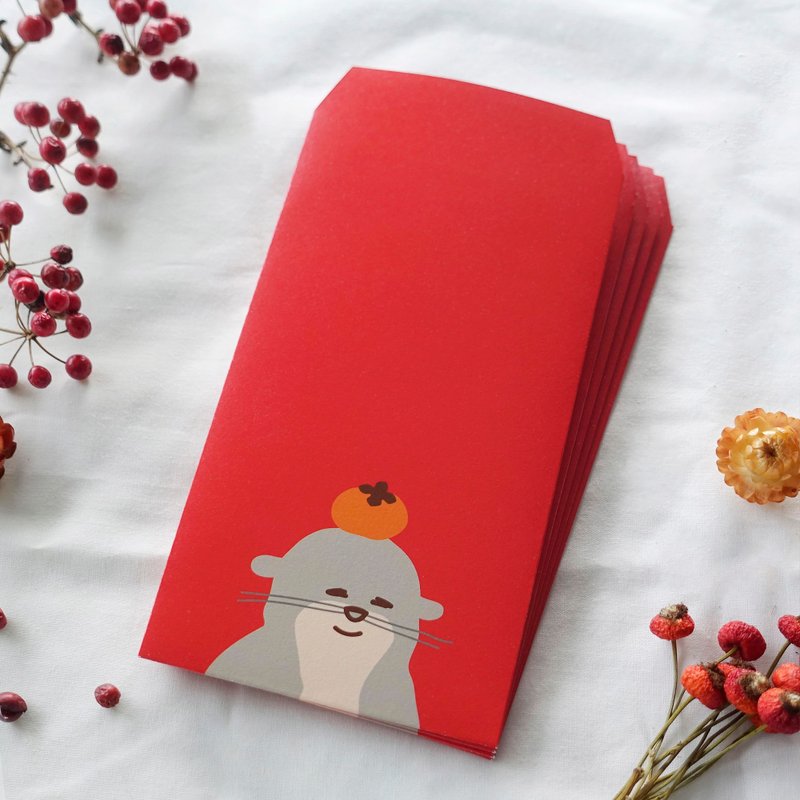 【快速出货】PanPan 柿柿如意红包袋 5入/6入 - 红包/春联 - 纸 