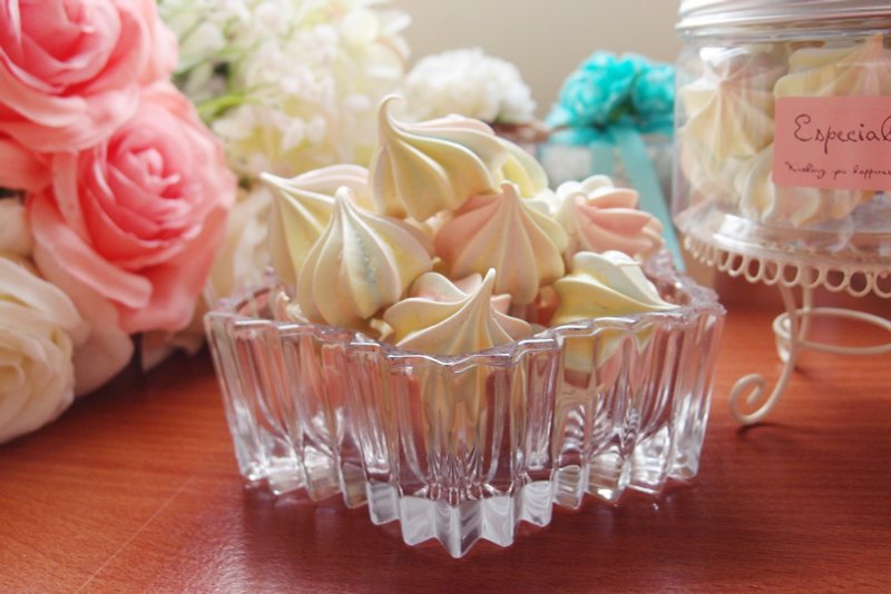 梦幻婚礼小物浪漫三色星星马林糖 (3罐) - 蛋糕/甜点 - 新鲜食材 