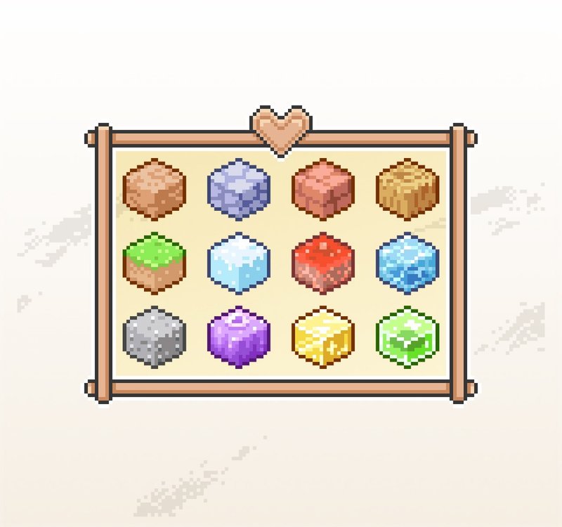 Twitch订阅者徽章及小奇点徽章/忠诚徽章/像素风/怀旧电玩 - Logo 设计/图案设计 - 其他材质 