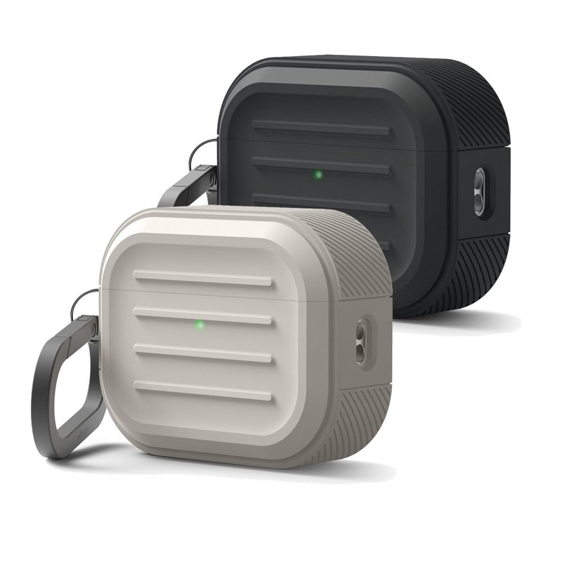 AirPods Pro 3 Armor军规防摔保护壳 - 耳机收纳 - 硅胶 多色