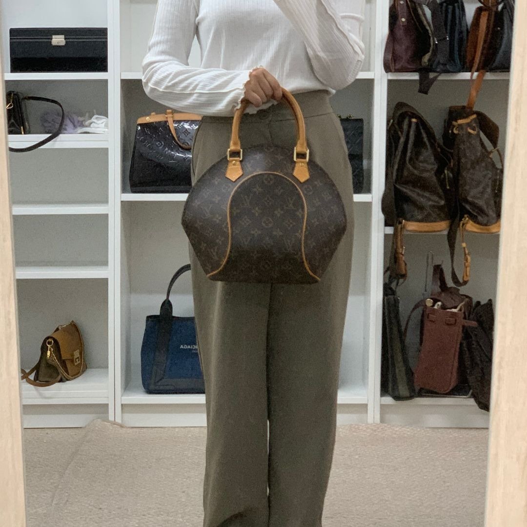LOUIS VUITTON 经典花纹 Ellipse PM 手提包 M51127 - 01461 - 手提包/手提袋 - 真皮 咖啡色