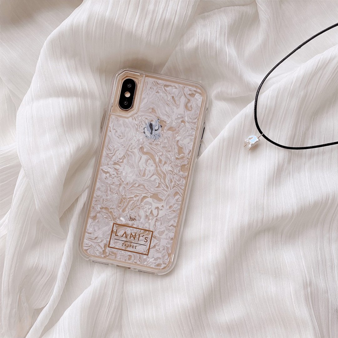 云母大理石 防摔手机壳设计 iphone XsMax X Xs 6 6s 7 8 plus - 手机壳/手机套 - 塑料 透明