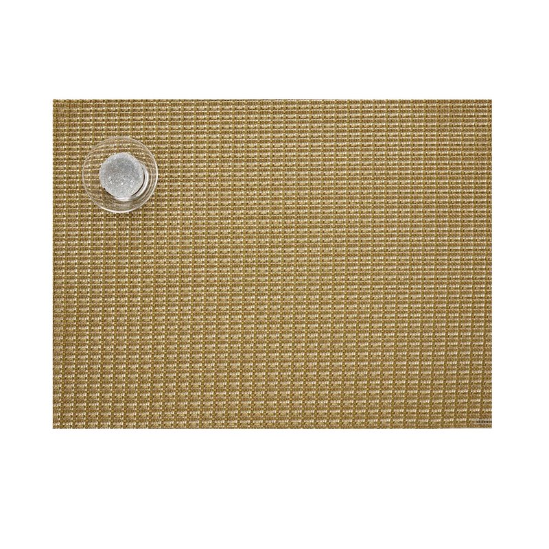 经典网格 Trellis 餐垫36 × 48 cm-Gold 金 - 餐垫/桌巾 - 塑料 金色